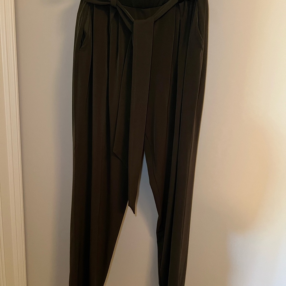 Express Dark Olive Women's Trousers